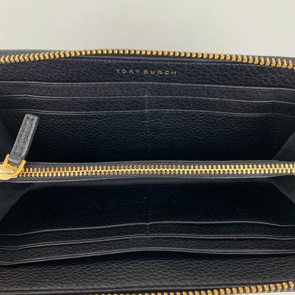 Tory Burch McGraw Zip Continental Leather Wallet - Picture 6 of 6